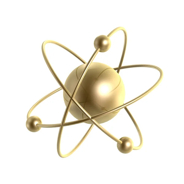 Атомная структура — стоковое фото
