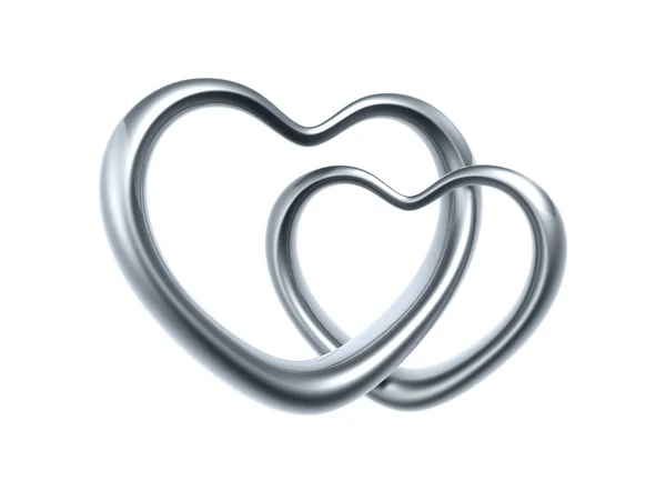 stock image Love heart ring