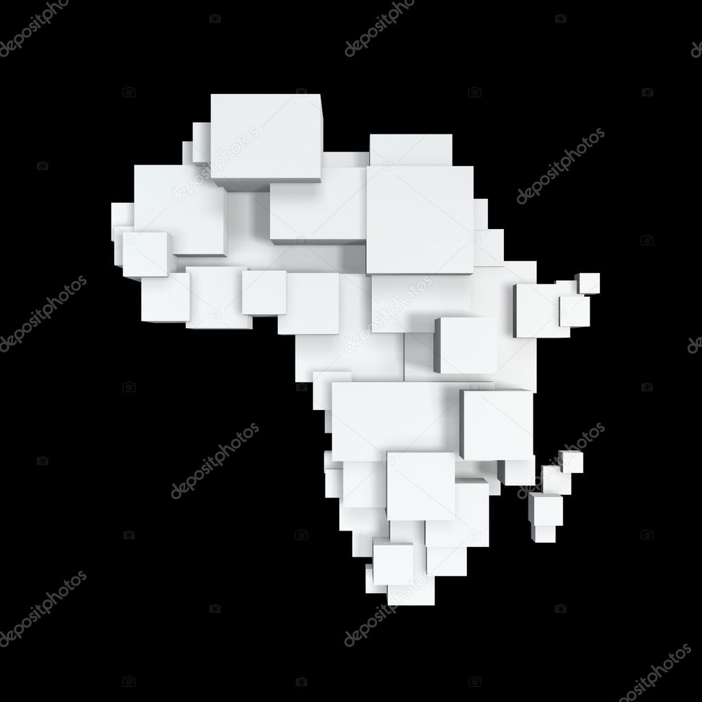 Box map of africa
