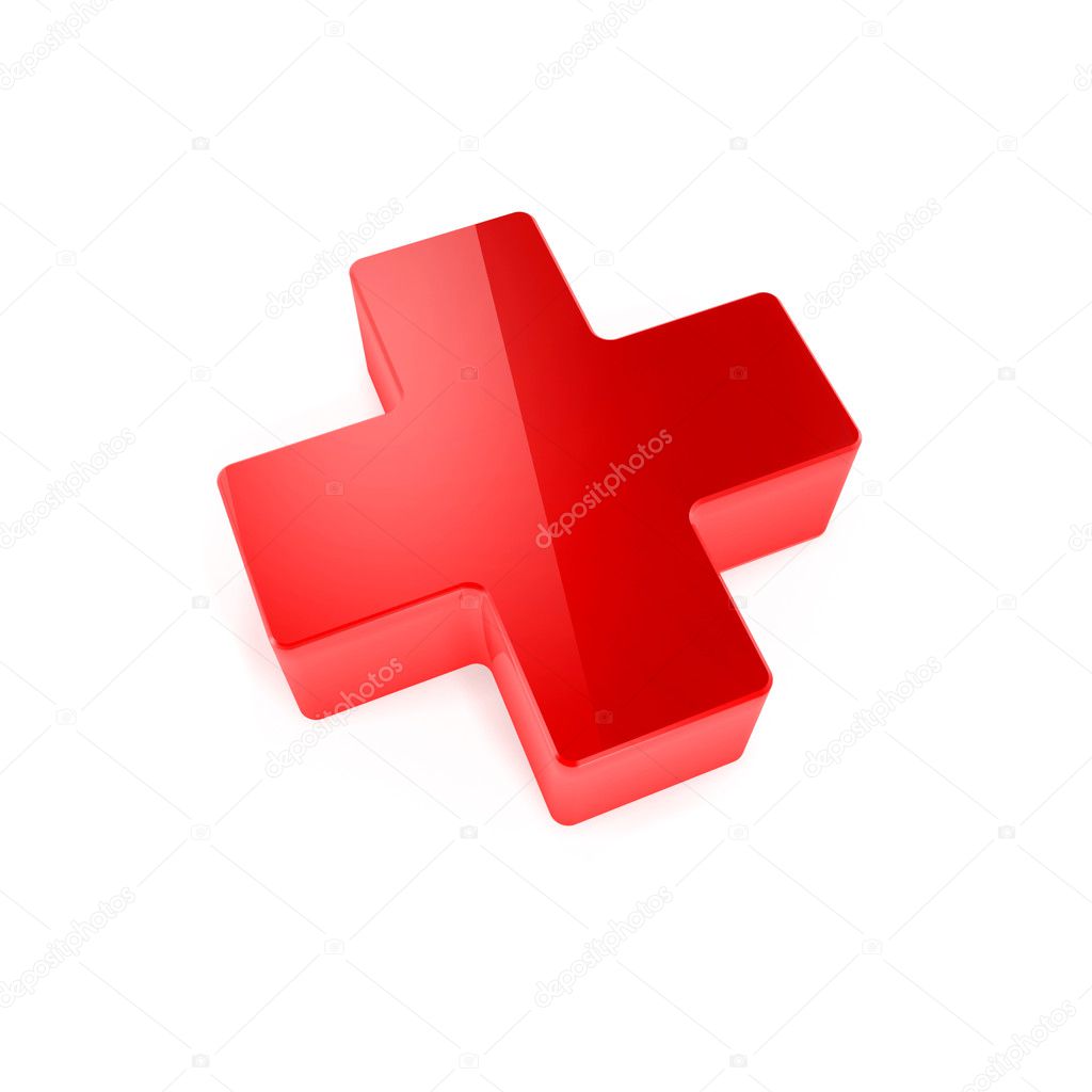 Medical red cross — Stock Photo © sgamez #3159070