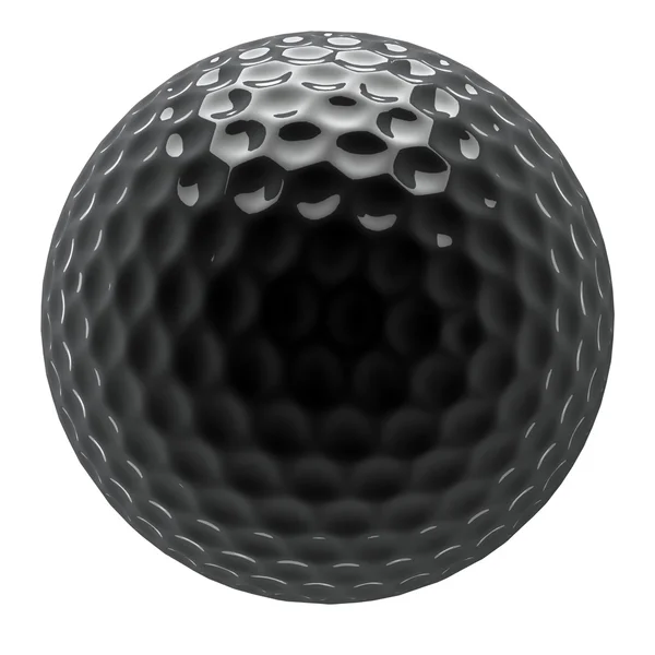 Bola de golfe Chrome — Fotografia de Stock