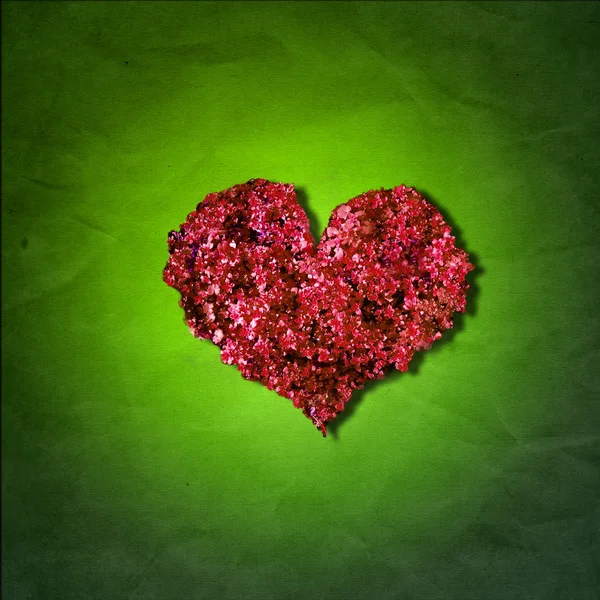 Leaf hjärta — Stockfoto