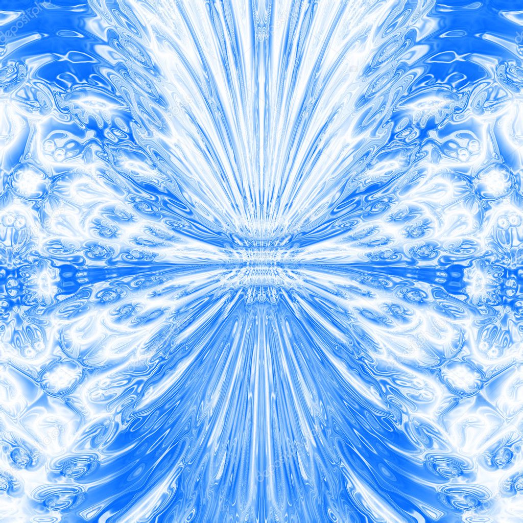 Blue water pattern