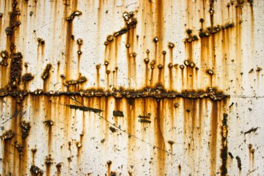 Rusty Metallic Wall clipart