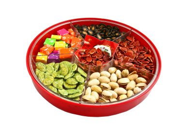 Chinese New Year - Chinese Candy Box clipart