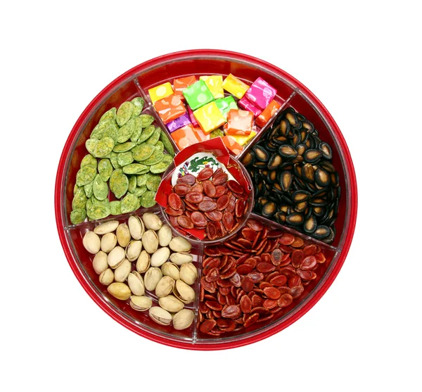 Китайський Новий рік - Китайська цукерки в коробці — стокове фото