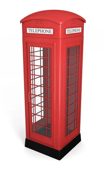 stock image British phone booth