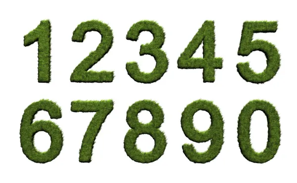 Травяные числа — стоковое фото