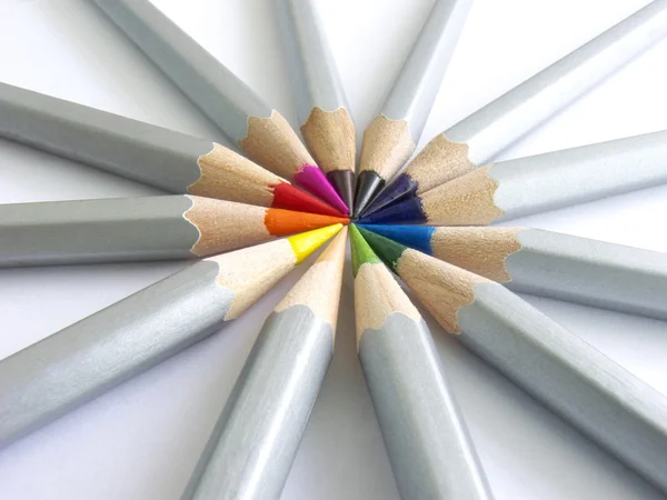 Pencils sun — Stock Photo, Image