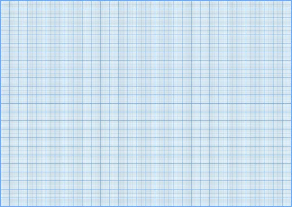 Blue millimeter grid — Stock Vector