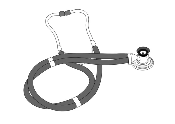 Stetoscopio — Vettoriale Stock