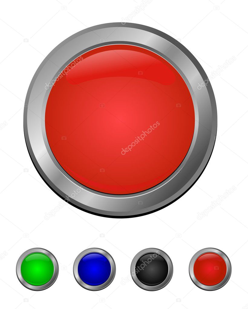 Button icon set