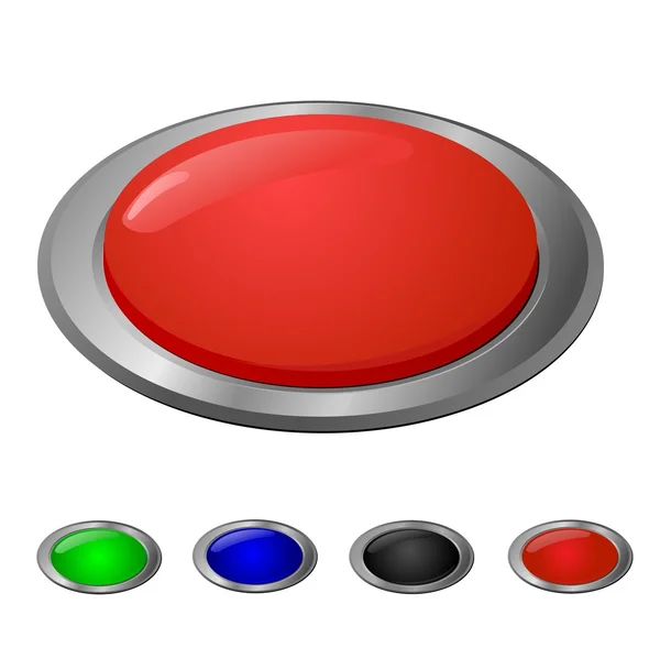 ボタン セット — ストックベクタ