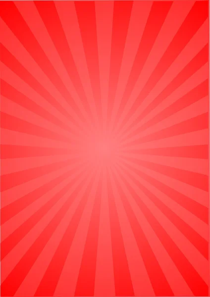 Röda solen bakgrund — Stock vektor