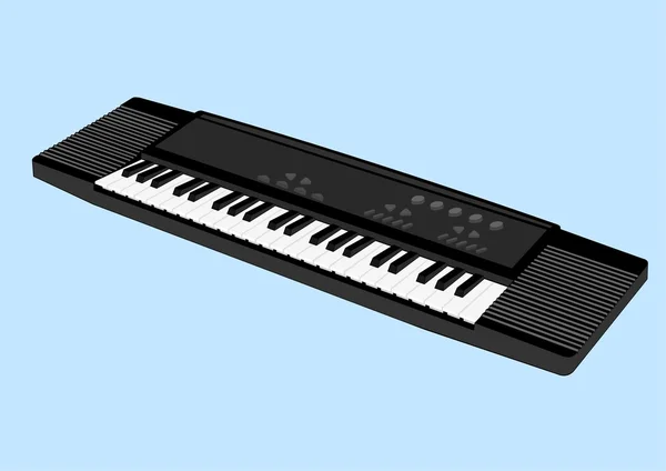 Elektronische Tastatur 3 — Stockvektor