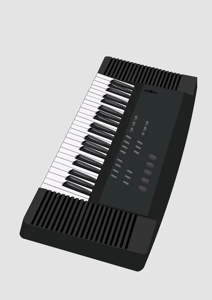 Electronic keyboard — Stok Vektör