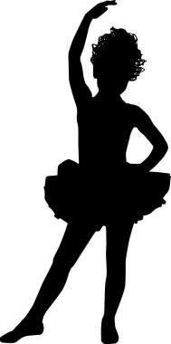 Small ballerina clipart