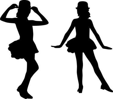 Download Kids Dancing Silhouette Free Vector Eps Cdr Ai Svg Vector Illustration Graphic Art