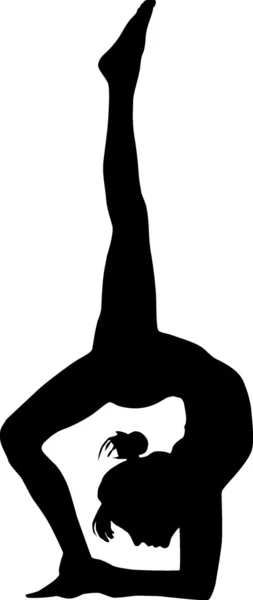 Yoga — Vettoriale Stock