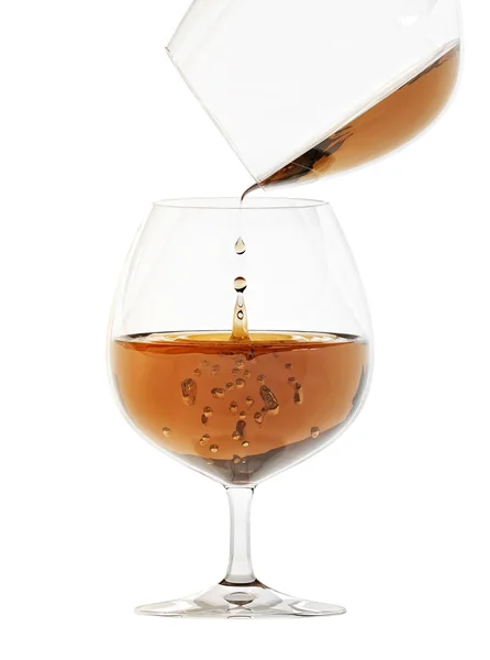 Gläser Cognac — Stockfoto