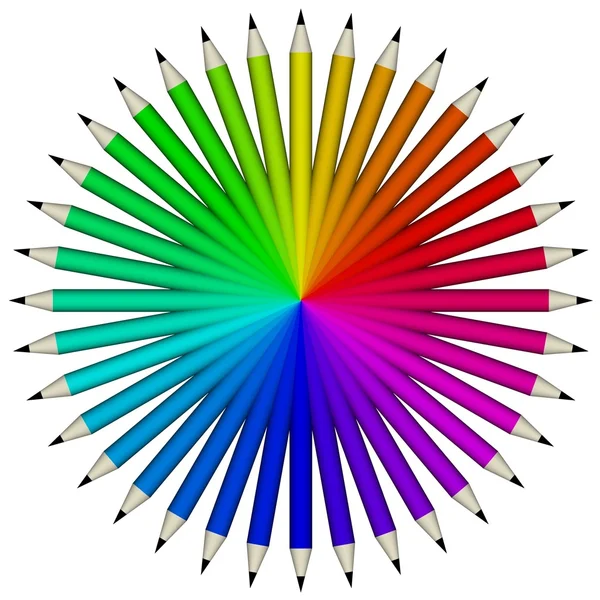Kalem renk örneği — Stok fotoğraf