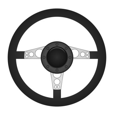 Steering wheel clipart