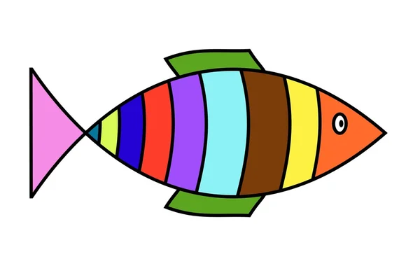 Peixes coloridos — Fotografia de Stock
