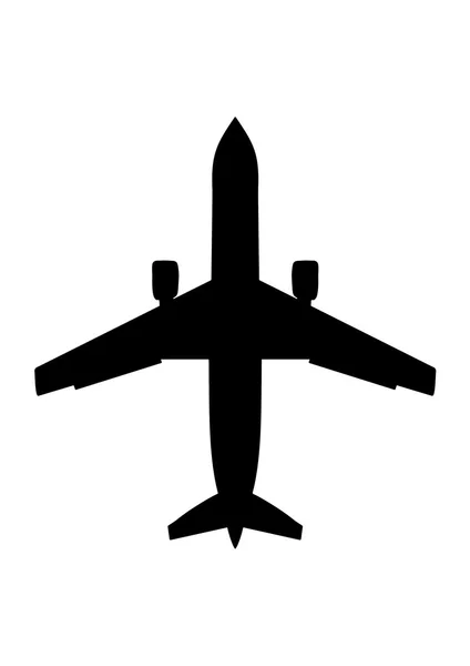 Passagiersvliegtuig — Stockfoto