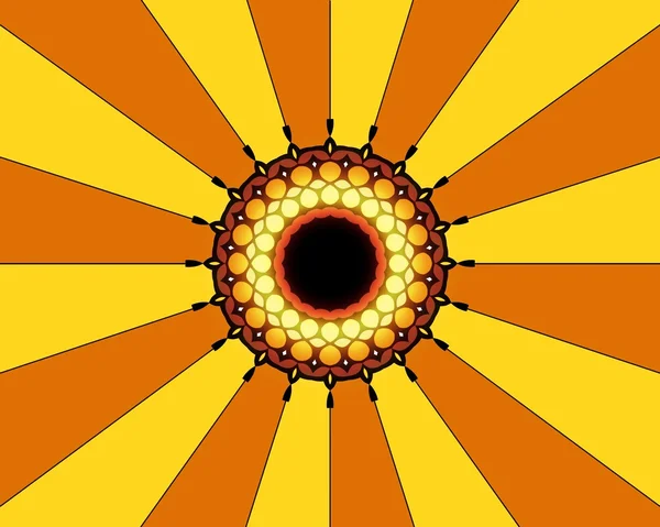 Orange yellow design — Stock Photo, Image