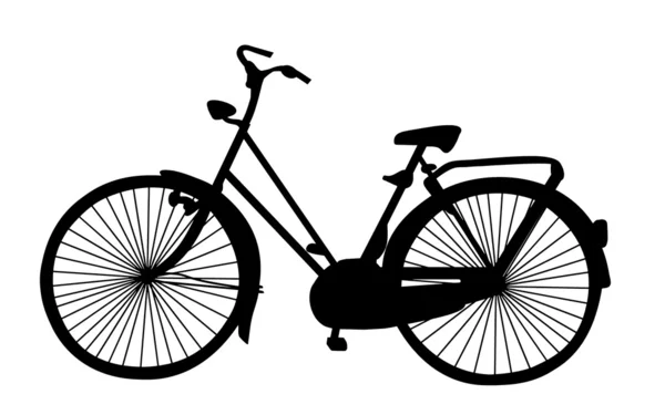 Старий велосипед — стокове фото