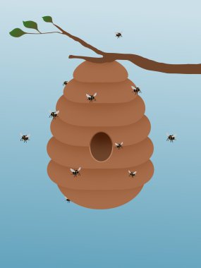 Beehive clipart