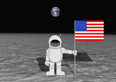 Moon Landing clipart