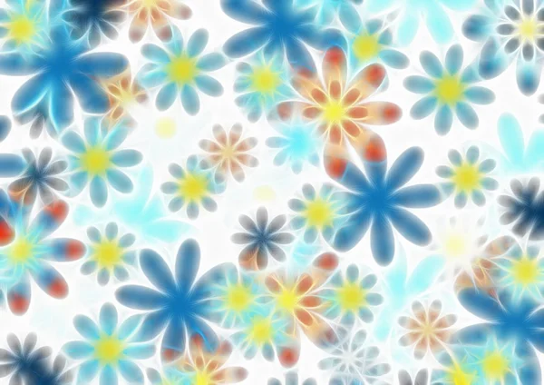 Pastel flowers — Stock Photo, Image
