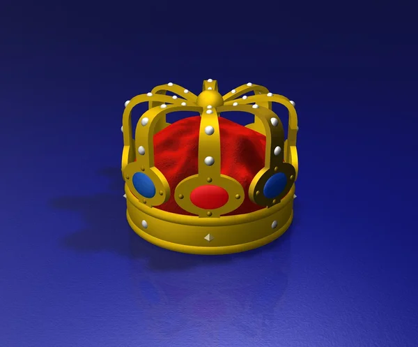 3D krona — Stockfoto