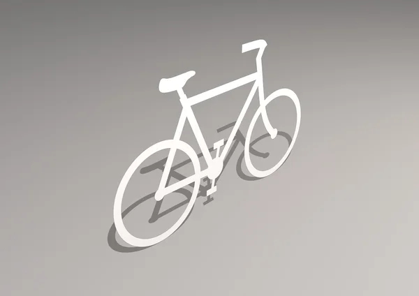 Bicicleta 3D — Fotografia de Stock