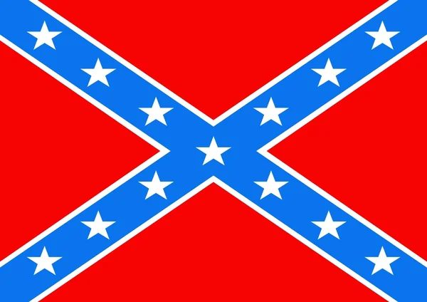 南軍の旗 — ストック写真