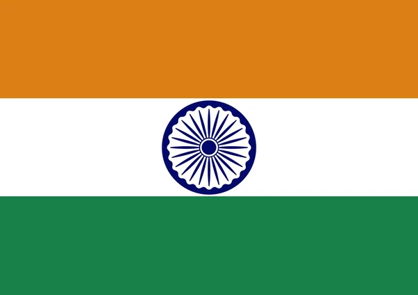印度国旗 — 图库照片