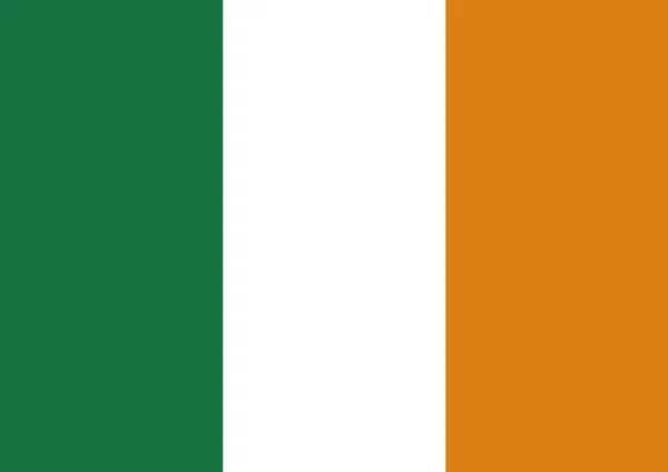 Флаг Ирландии — стоковое фото