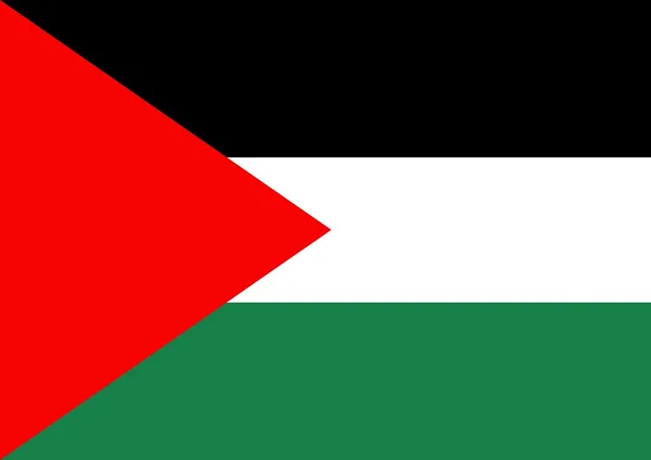 Palestine flag — Stock Photo, Image