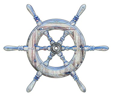 Ships Wheel clipart