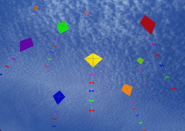 Kites clipart