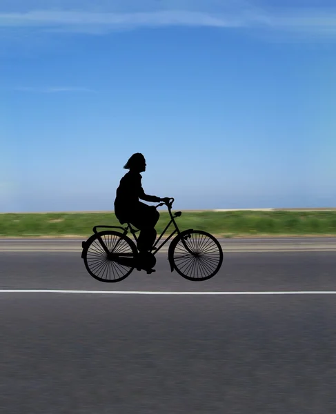 骑单车 — 图库照片