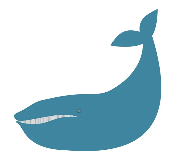 Baleine à dessin animé — Photo