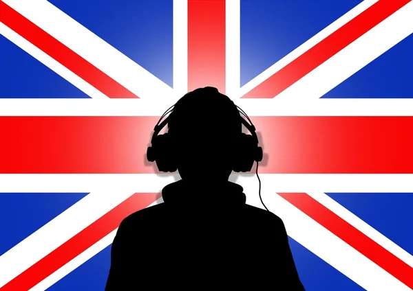Reino Unido música — Fotografia de Stock