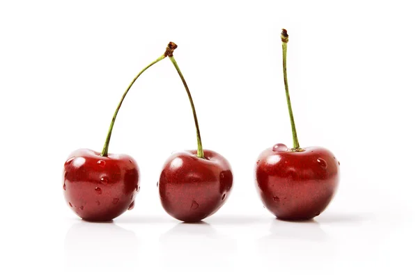 Three Cherries — Stock Photo, Image