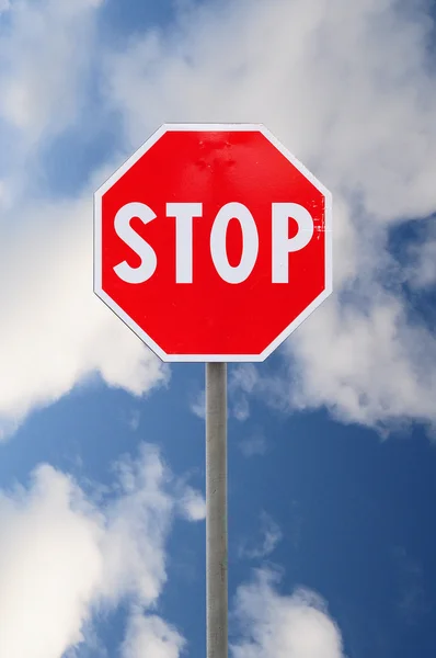 stock image Stop road sign