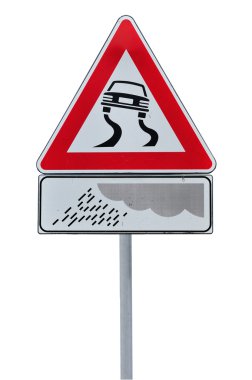 Slippery when wet clipart