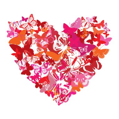 Vector Valentine heart clipart