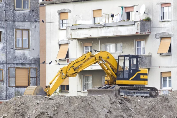 stock image Excavator of the earth