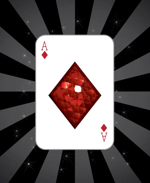 Hrát karty — Stockový vektor
